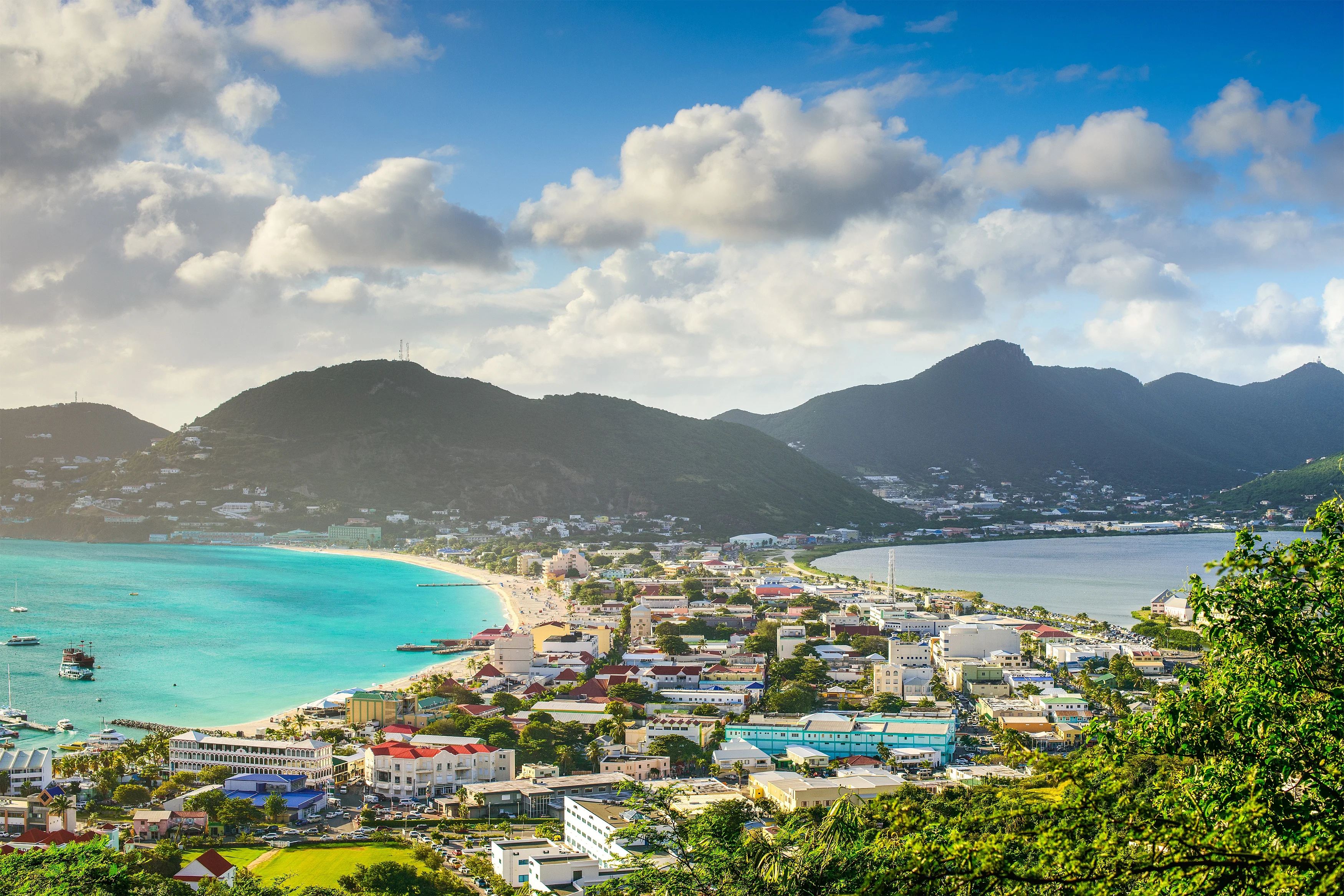 Philisburg, à Sint Maarten (photo de Sean Pavone)