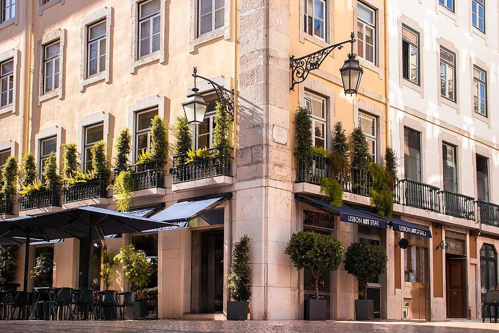 Façade de l'hôtel