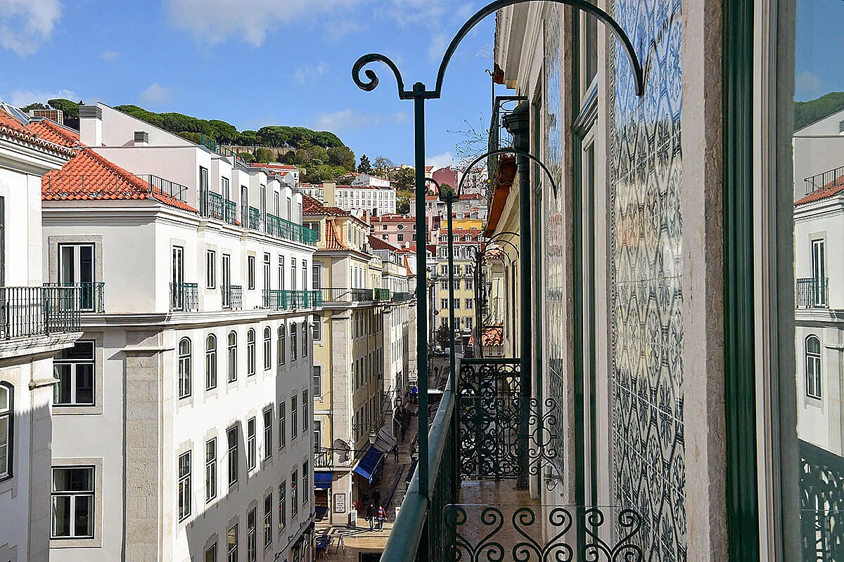 Vue depuis le balcon des derniers étages