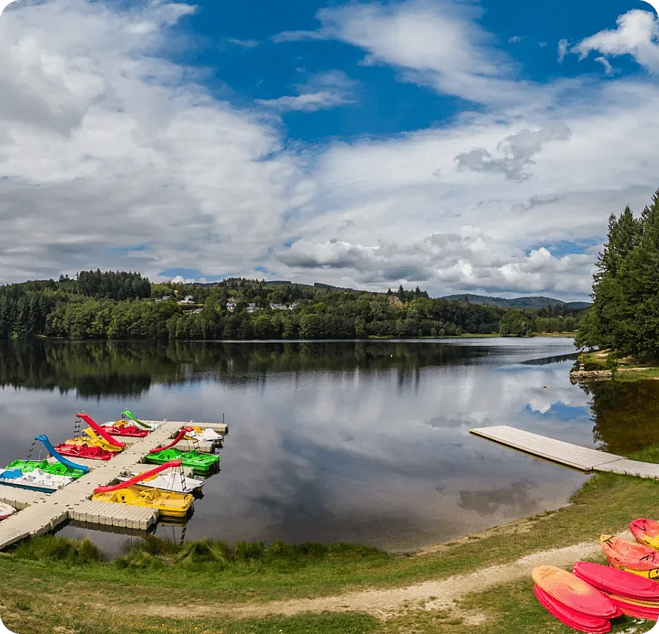 Base de loisirs nautiques du camping