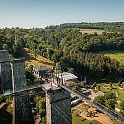 Puenting en el Viaducto de la Souleuvre