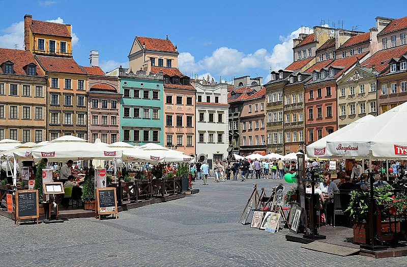 Place du marché de la vieille ville