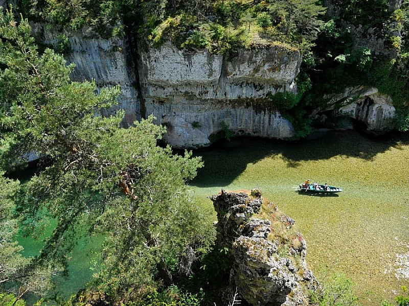 Descente des Gorges du Tarn en barque