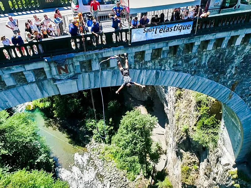 Saut à l'élastique du Pont Napoléon