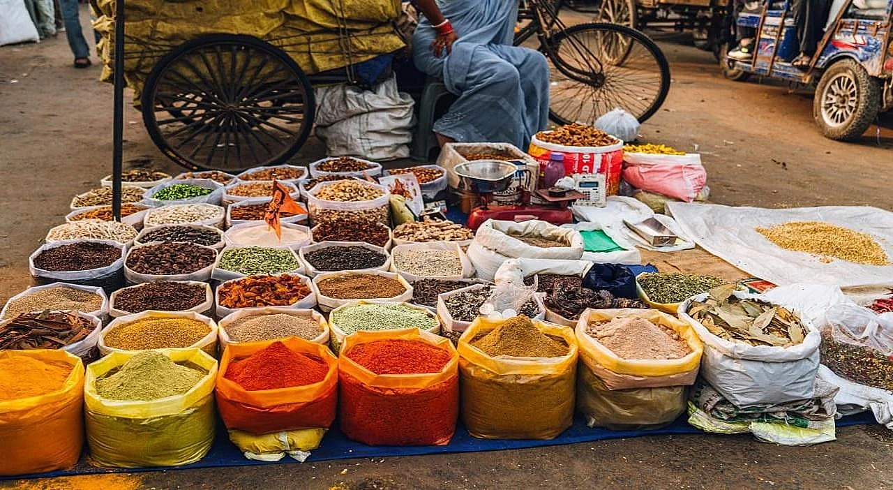 Marché aux épices de Cochin