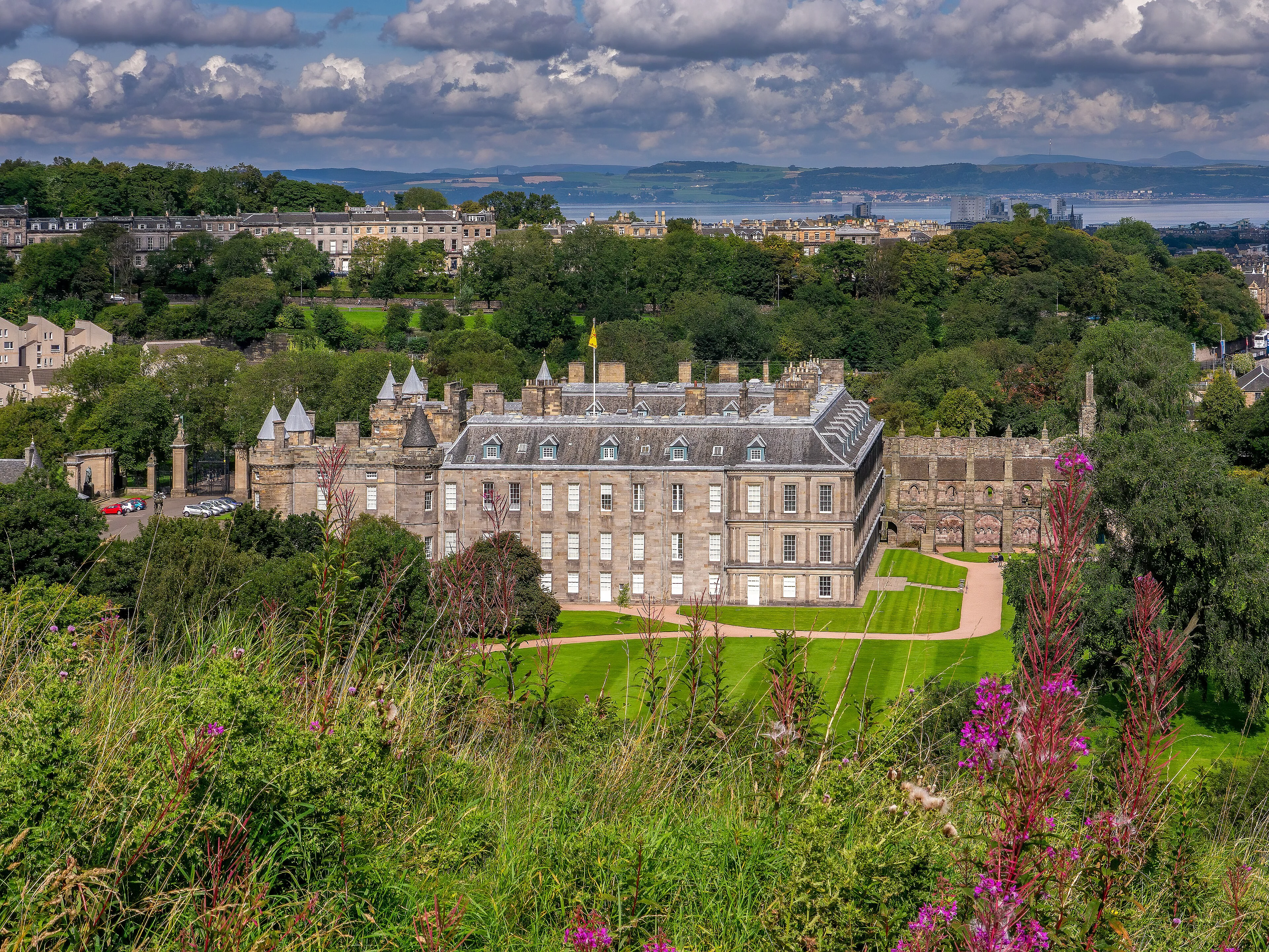 Palais de Holyrood, à Edimbourg (photo d'Emell)