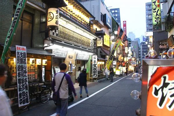 Ginza - rue commercante — Quartier de Ginza (Japon)