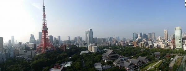 Vue de ma chambre — Tour de Tokyo (Japon)