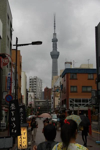 Vue du Skytree — Tokyo (Japon)