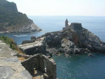 Première vue d'ensemble de Portovenere