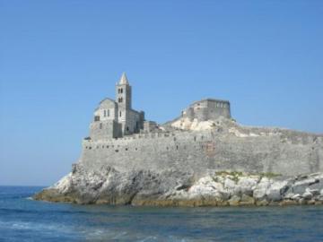 Portovenere vue par la mer