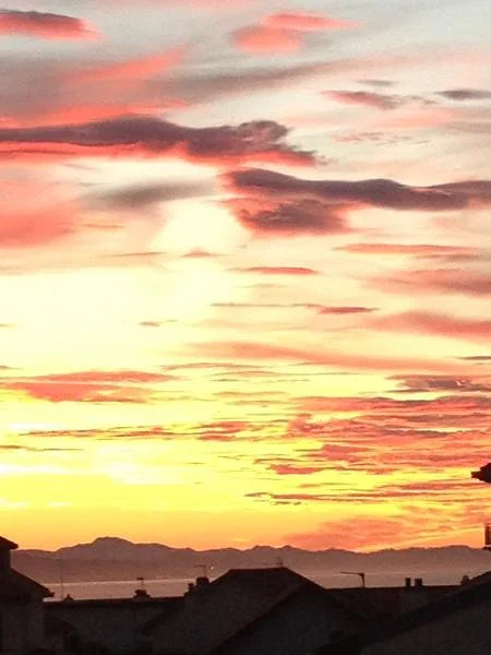 Ciel aux couleurs pastels — Biarritz (France)