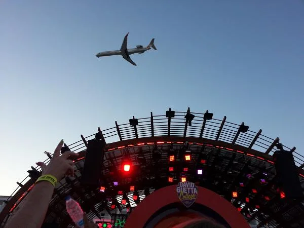 Concert de Guetta à l'Ushuaia