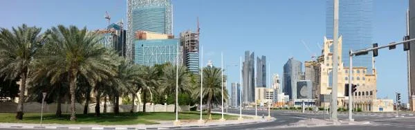 Dubaï road — Centre commercial Wafi City (Émirats arabes unis)