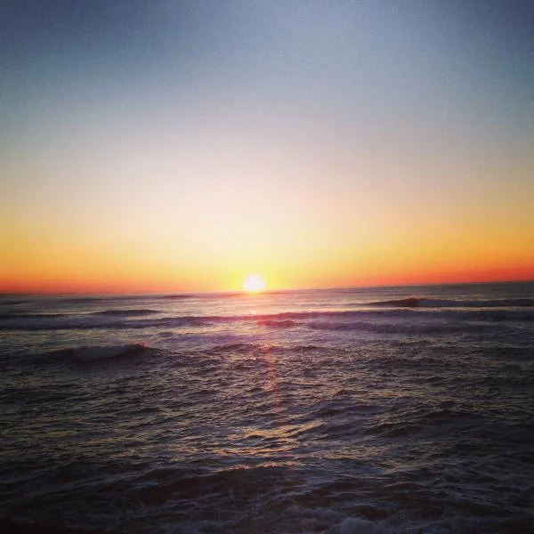 Coucher de soleil sur l'Atlantique Coucher de soleil sur l'Atlantique — Côte des Basques (France)