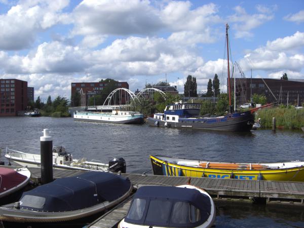 Dans les ports d'Amsterdam...