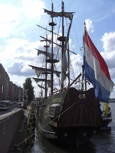 Ancien bateau à voiles — Amsterdam (Pays-Bas)