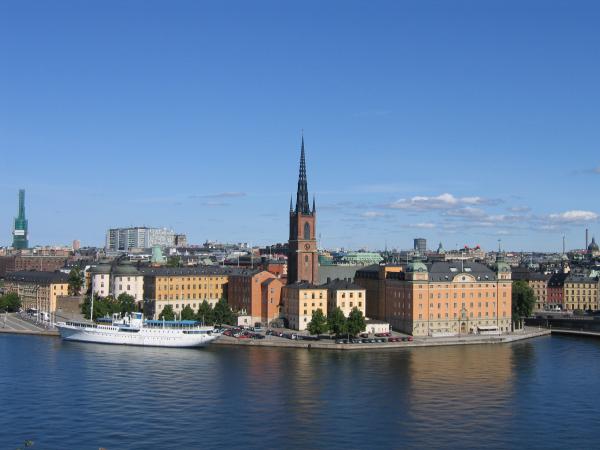 L'ile centrale de Riddarholmen