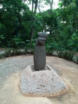 Sculpture de singe
