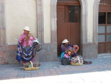 La vente d'artisanat