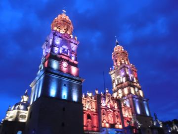 Le son et lumière sur la cathédrale