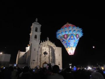 Le lâcher de ballons