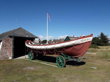 Le bateau de sauvetage