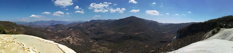 Vue panoramique — Hierve el Agua (Mexique)