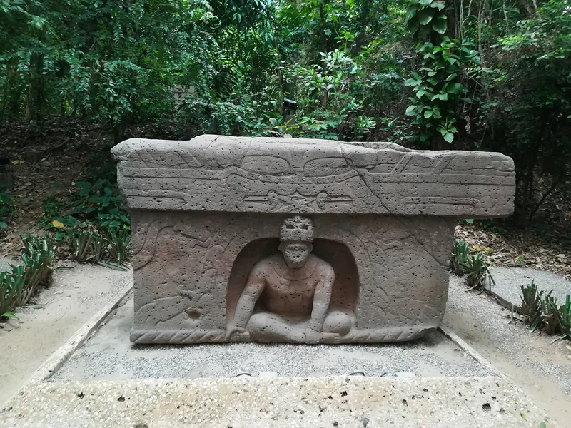 Trône jaguar — Villahermosa (Mexique)