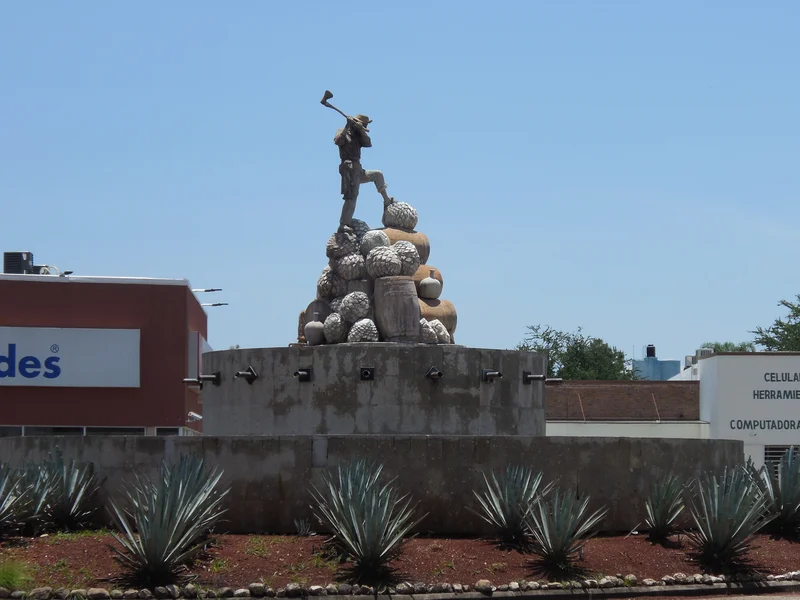 Statue du jimador — Tequila (Mexique)