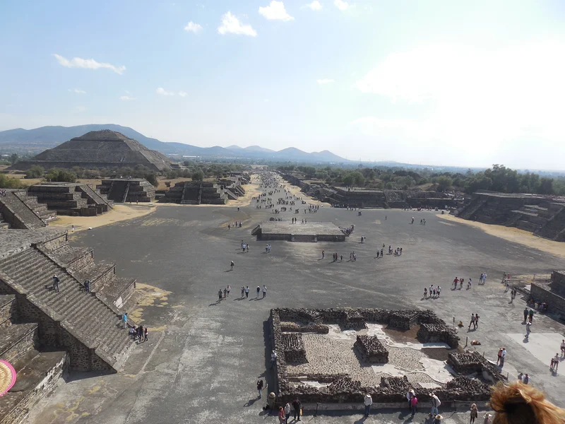 Calzada de los Muertos — Site archéologique de Teotihuacan (Mexique)