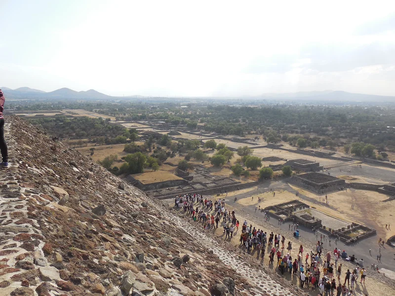 Calzada de los Muertos — Site archéologique de Teotihuacan (Mexique)