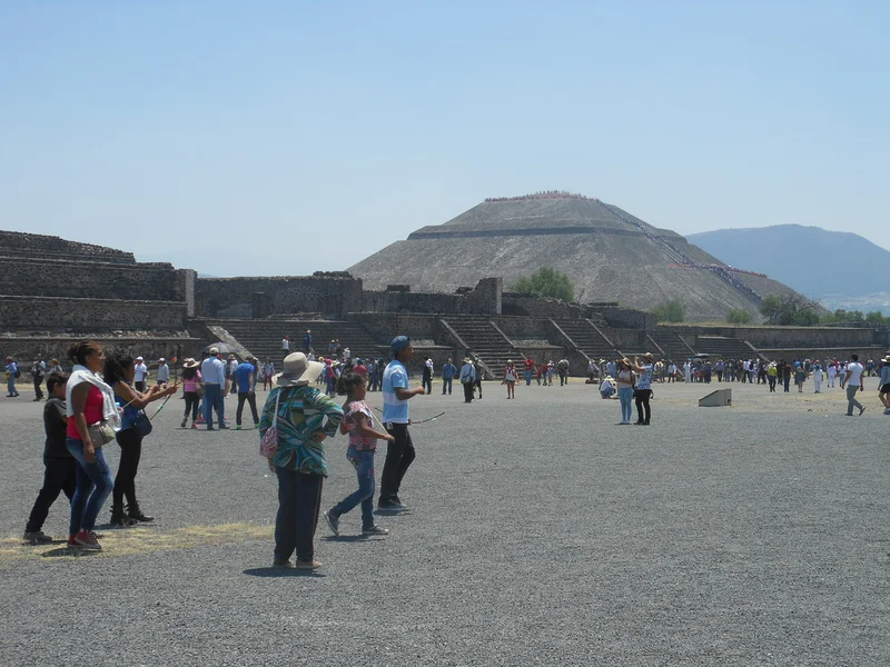 La Pyramide du Soleil — Site archéologique de Teotihuacan (Mexique)