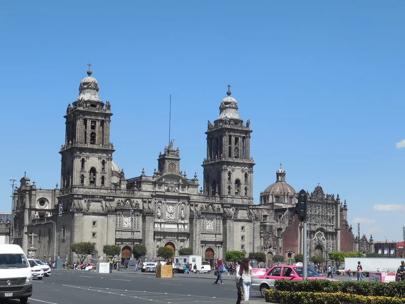Zócalo — El Zócalo (Plaza de la Constitución) (Mexique)