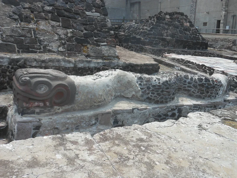Quetzalcóatl — Templo Mayor (Mexique)