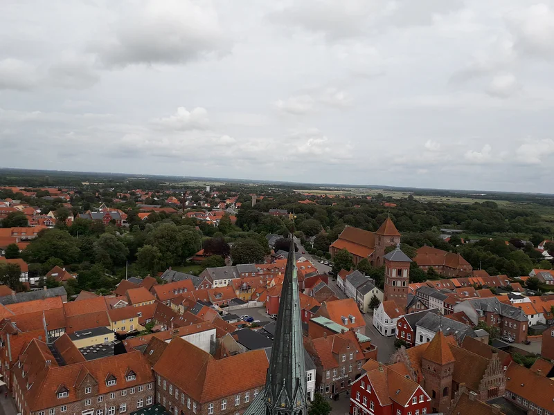 Vue du clocher — Cathédrale de Ribe (Danemark)