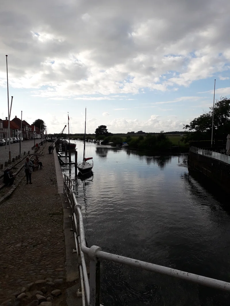 La rivière Ribe — Ribe (Danemark)