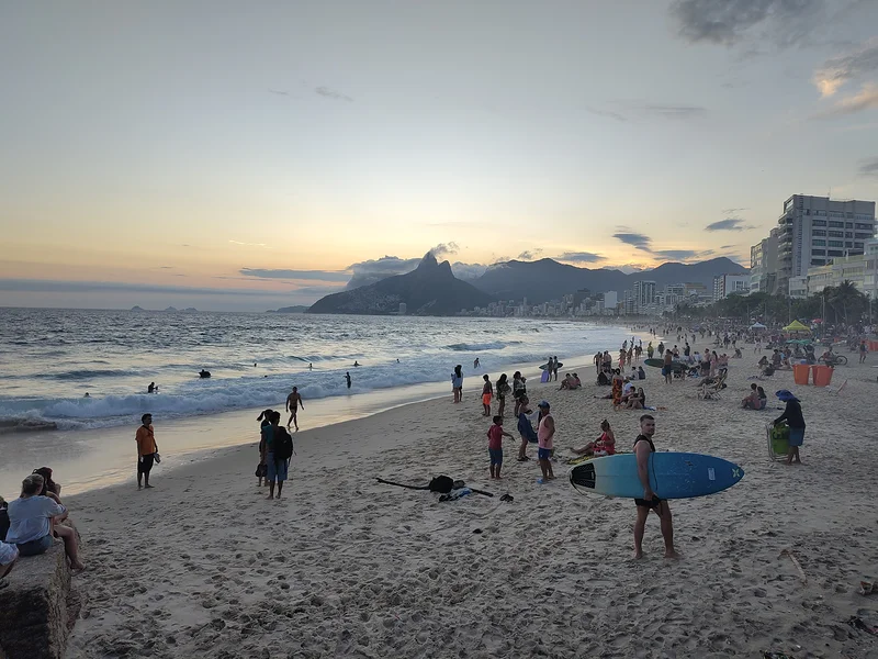 Ipanema — Pedra da Gávea (Brésil)