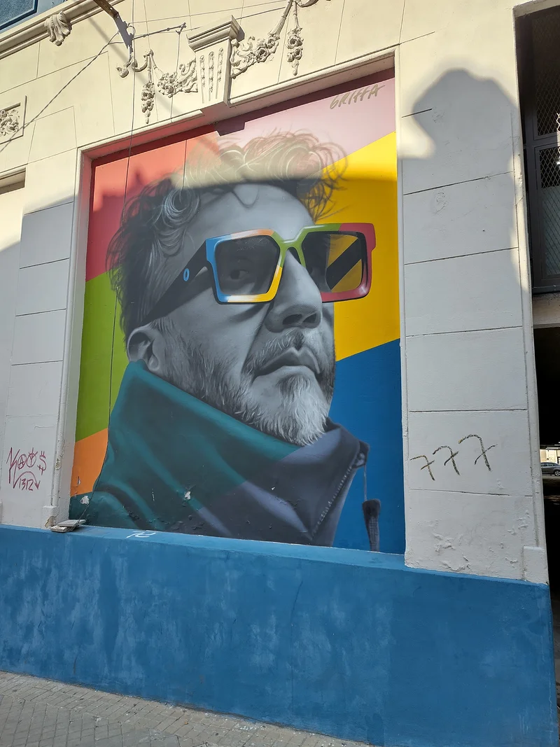 Mural de Fito Paez — Rosario (Argentine)