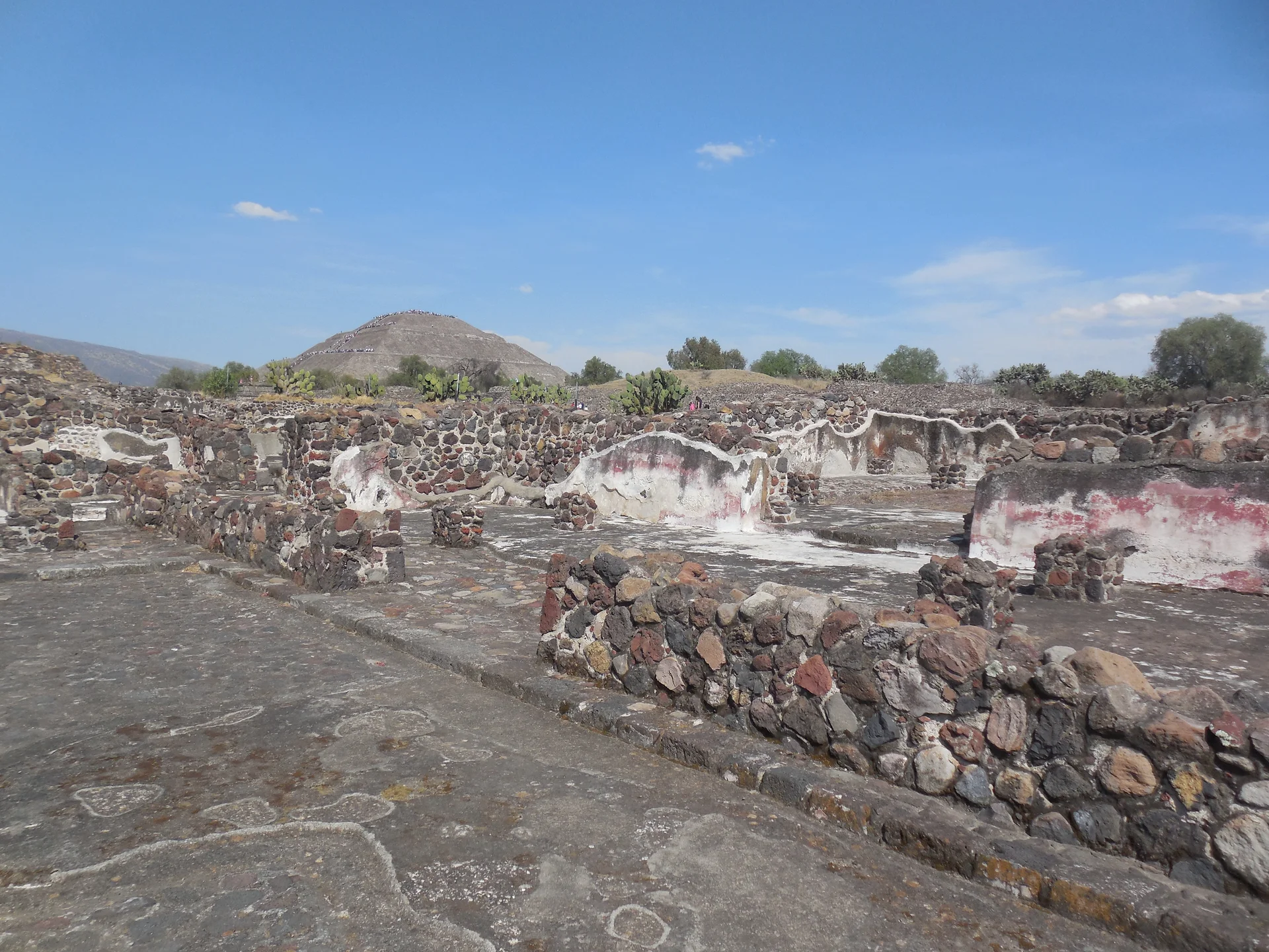 Quartier résidentiel — Site archéologique de Teotihuacan (Mexique)