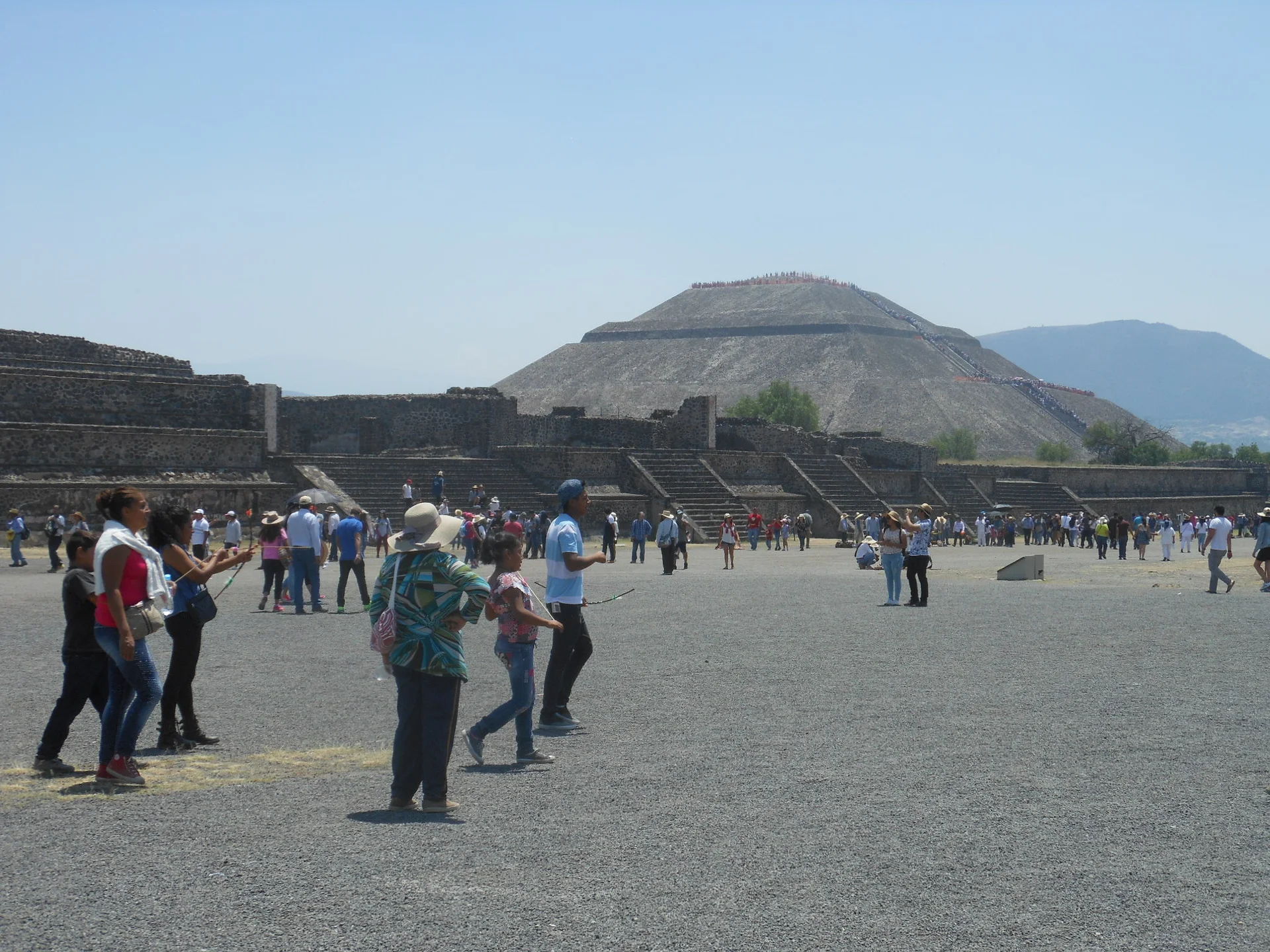 La Pyramide du Soleil — Site archéologique de Teotihuacan (Mexique)