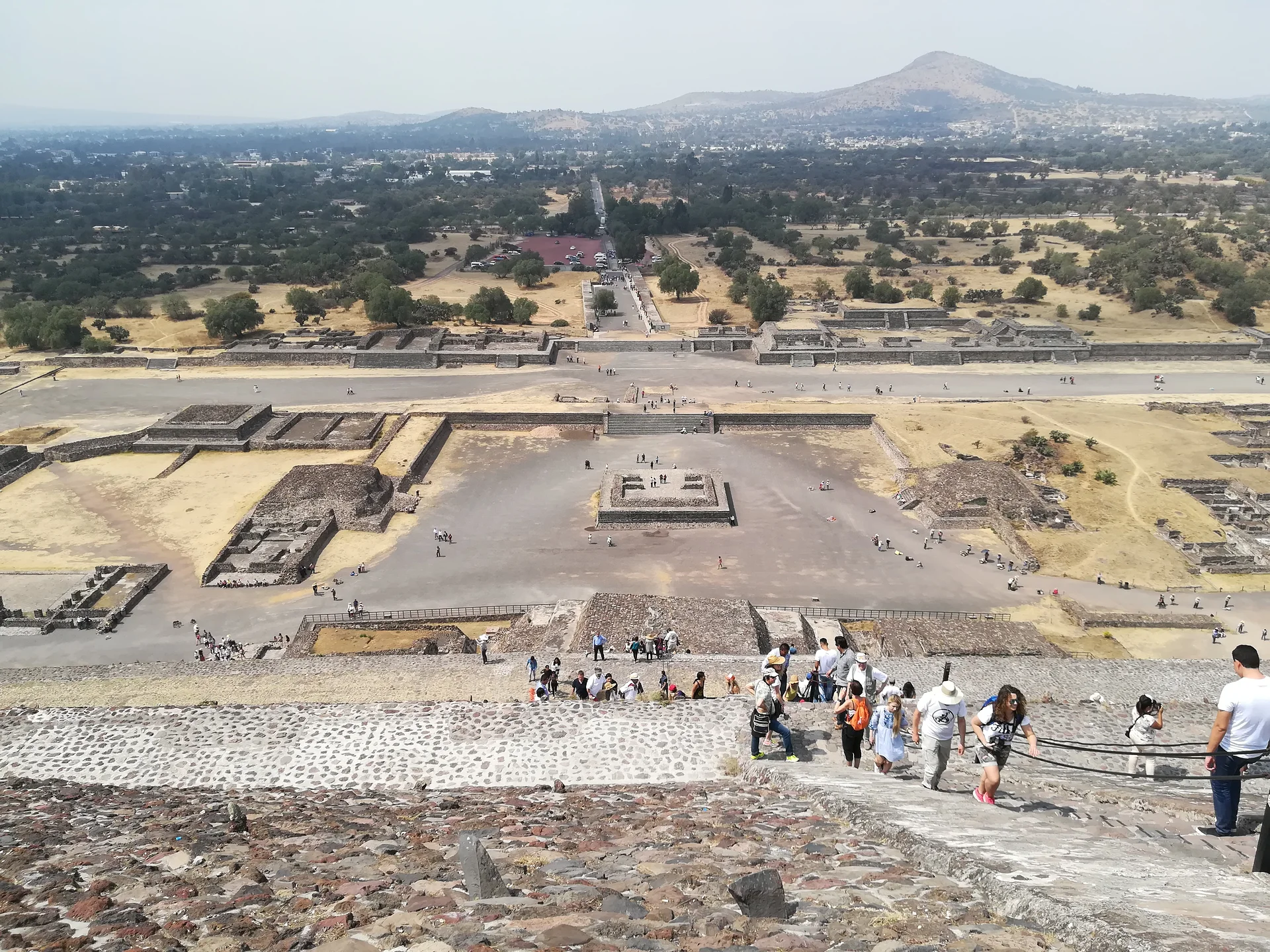 En basse saison — Site archéologique de Teotihuacan (Mexique)