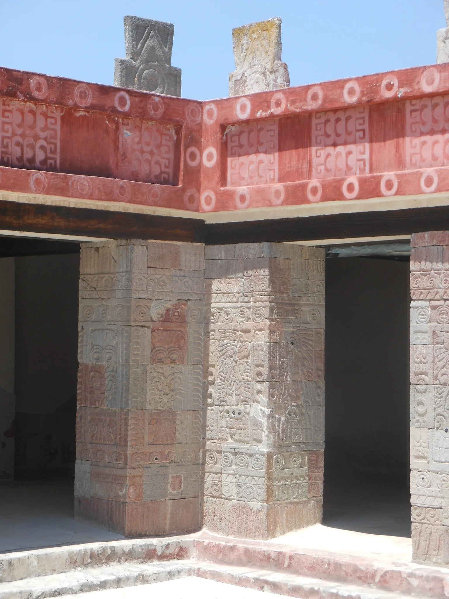 Palacio de Quetzalpapalotl — Site archéologique de Teotihuacan (Mexique)