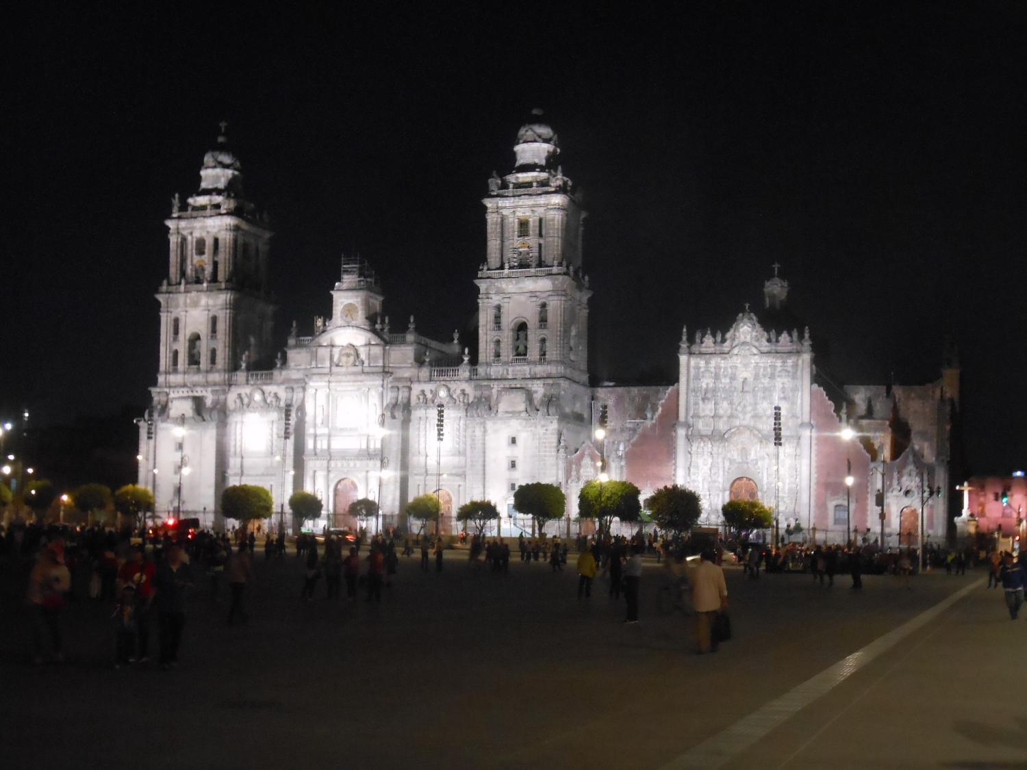 La cathédrale de nuit