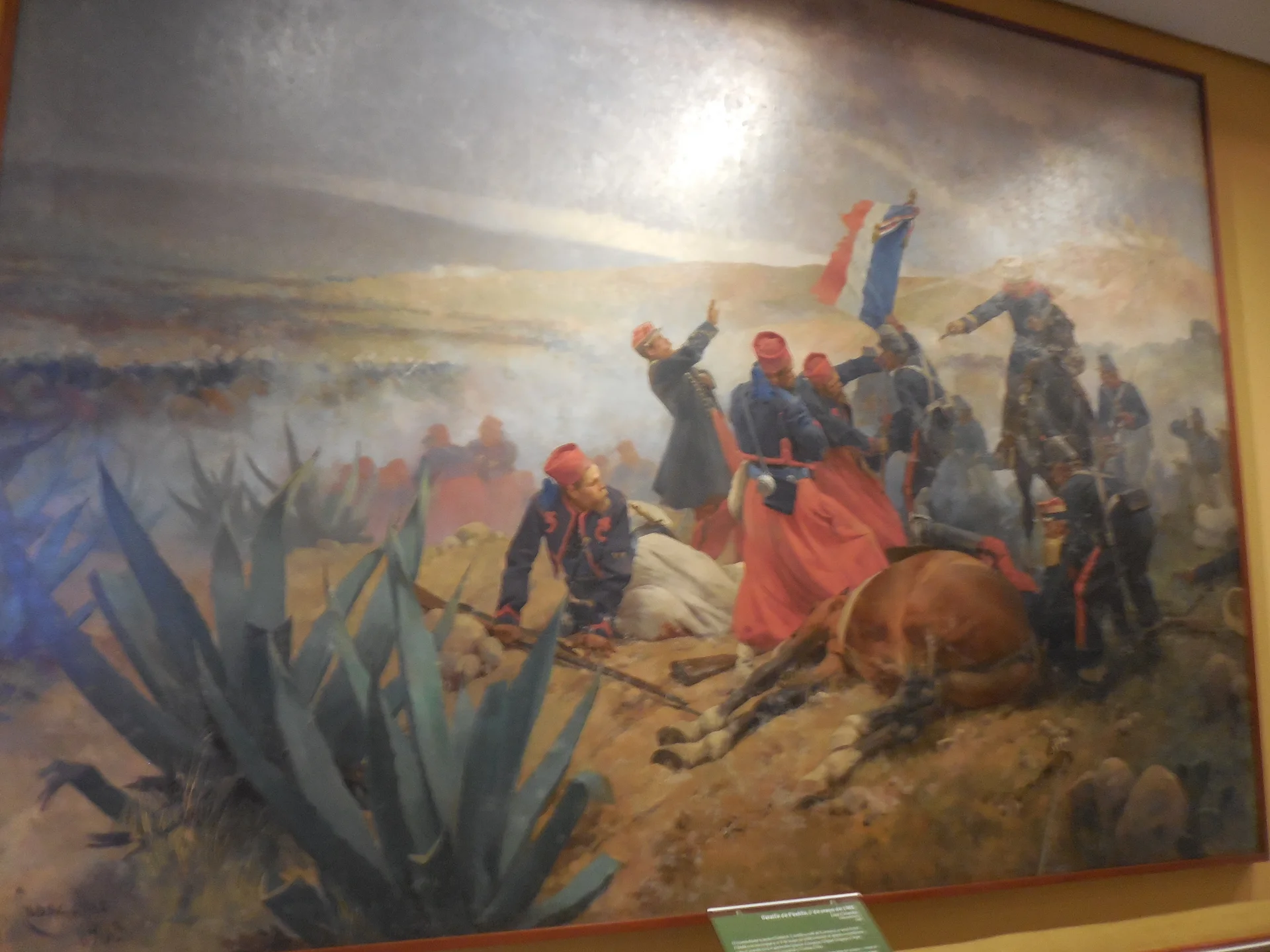 La conquête francaise La conquête francaise — Musée national d'histoire (Mexique)