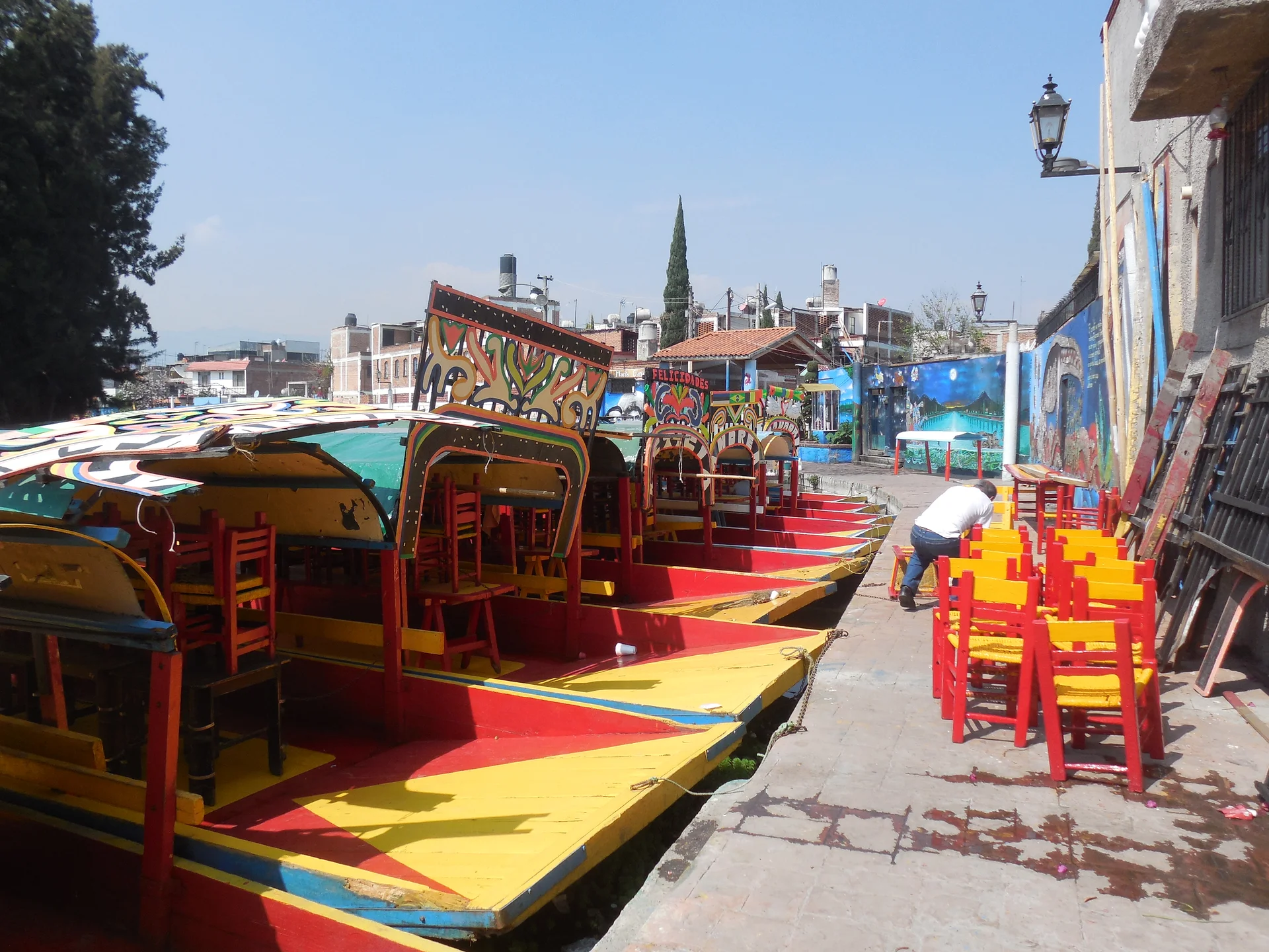 Embarcadère de Xochimilco Embarcadère de Xochimilco — Jardins flottants de Xochimilco (Mexique)
