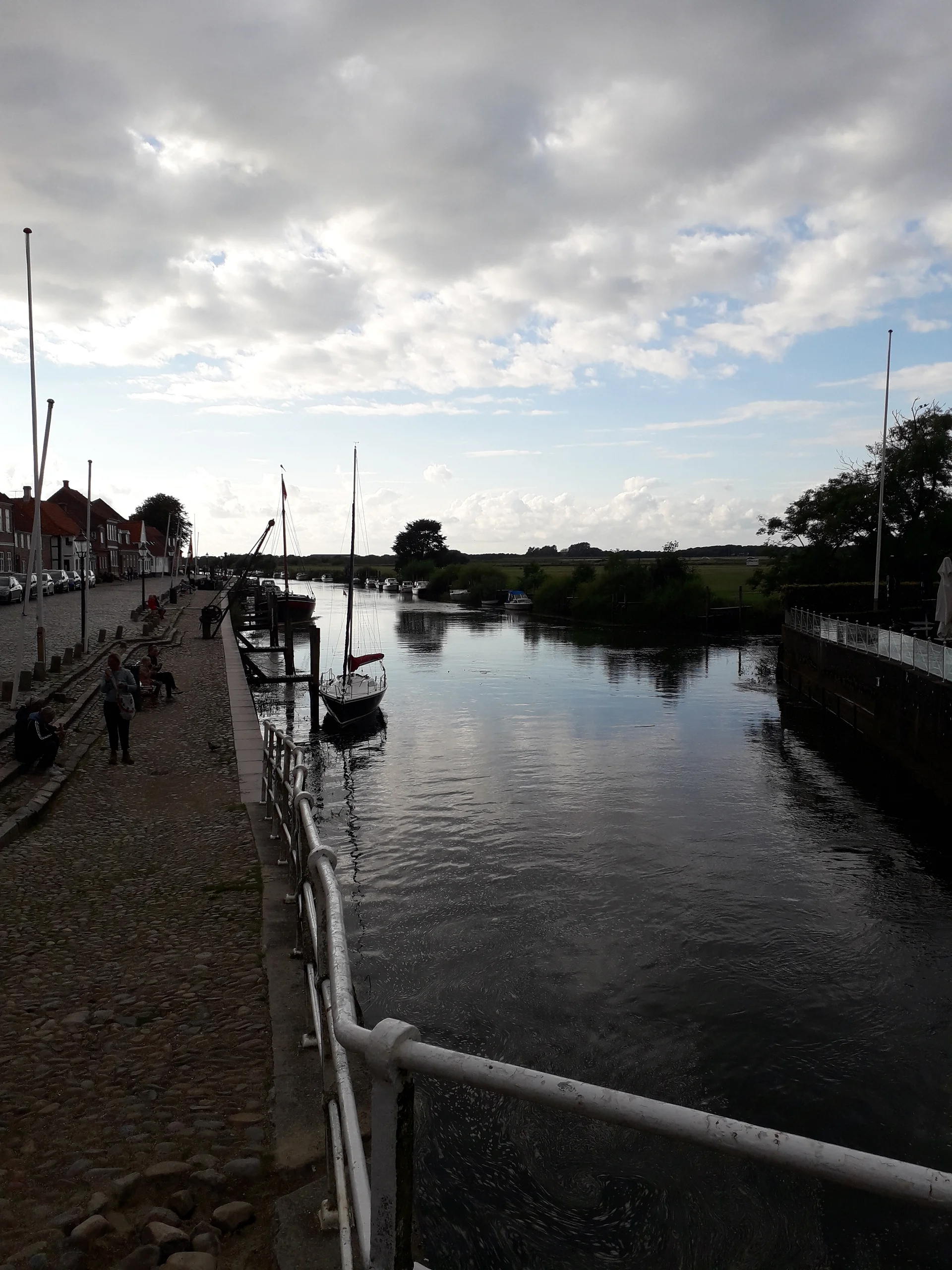 La rivière Ribe — Ribe (Danemark)