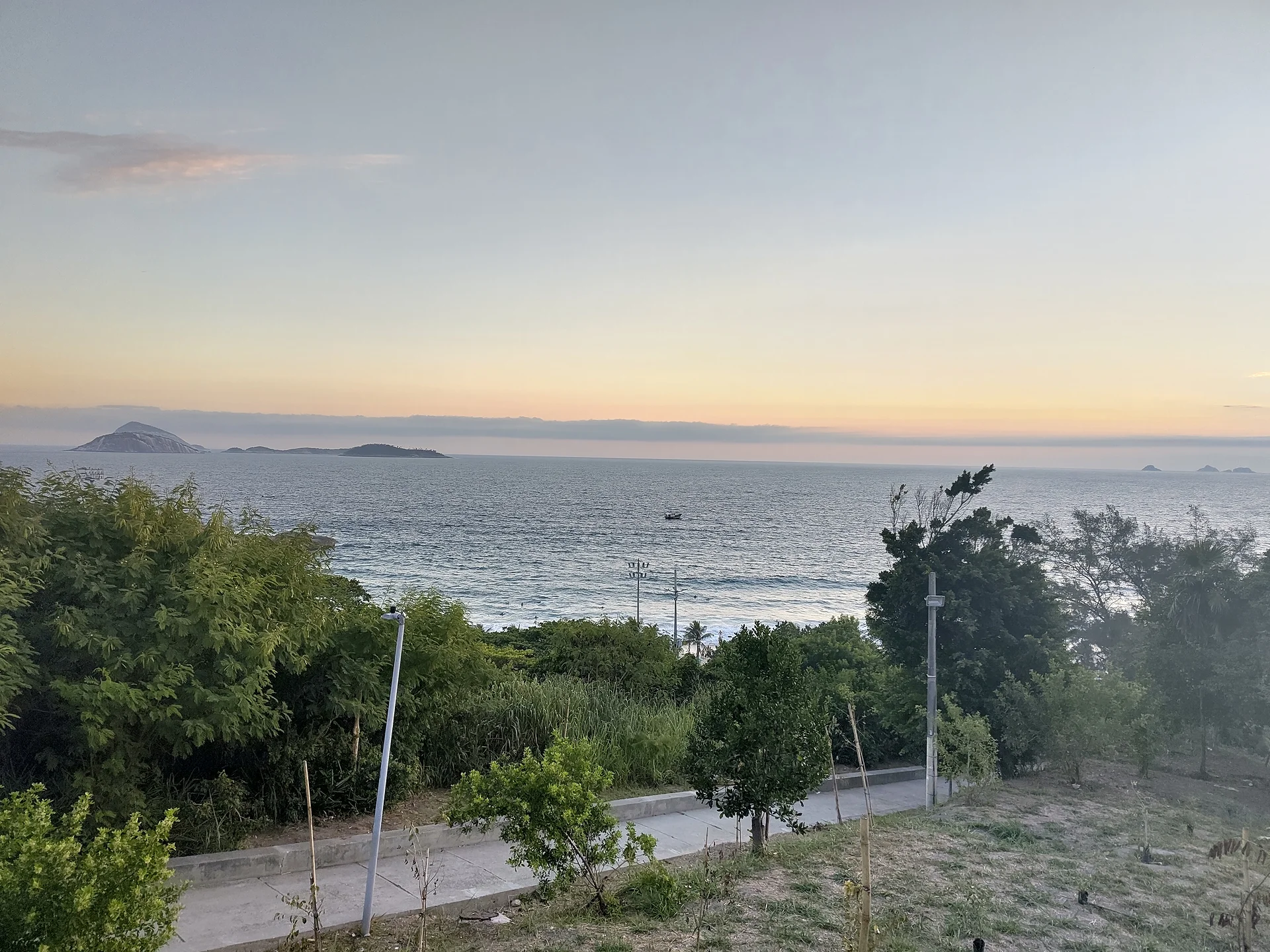 Vue depuis le parc Garota de Ipanema  — Parc Garota de Ipanema (Brésil)