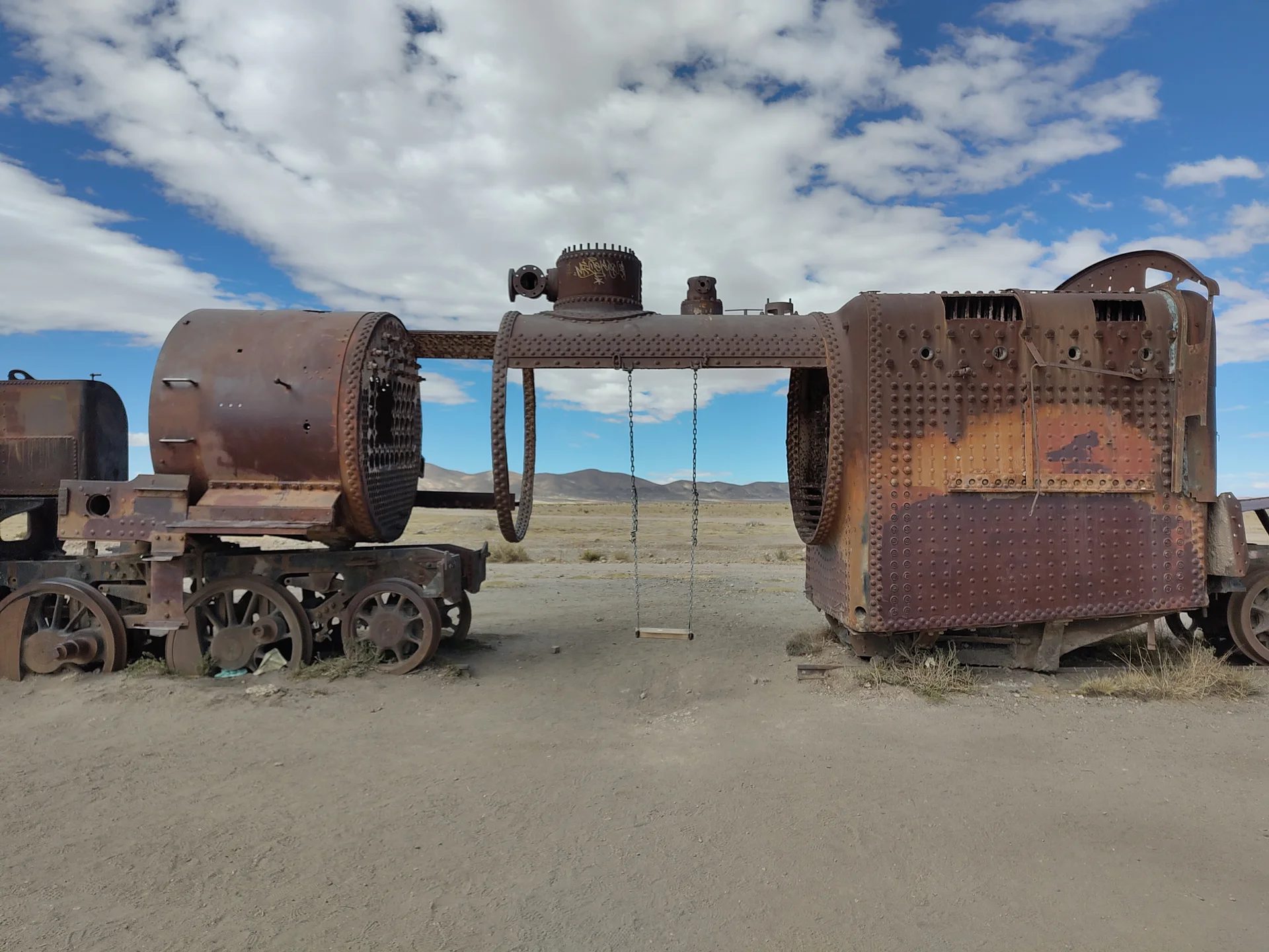 Uyuni — Cimetière ferroviaire (Bolivie)