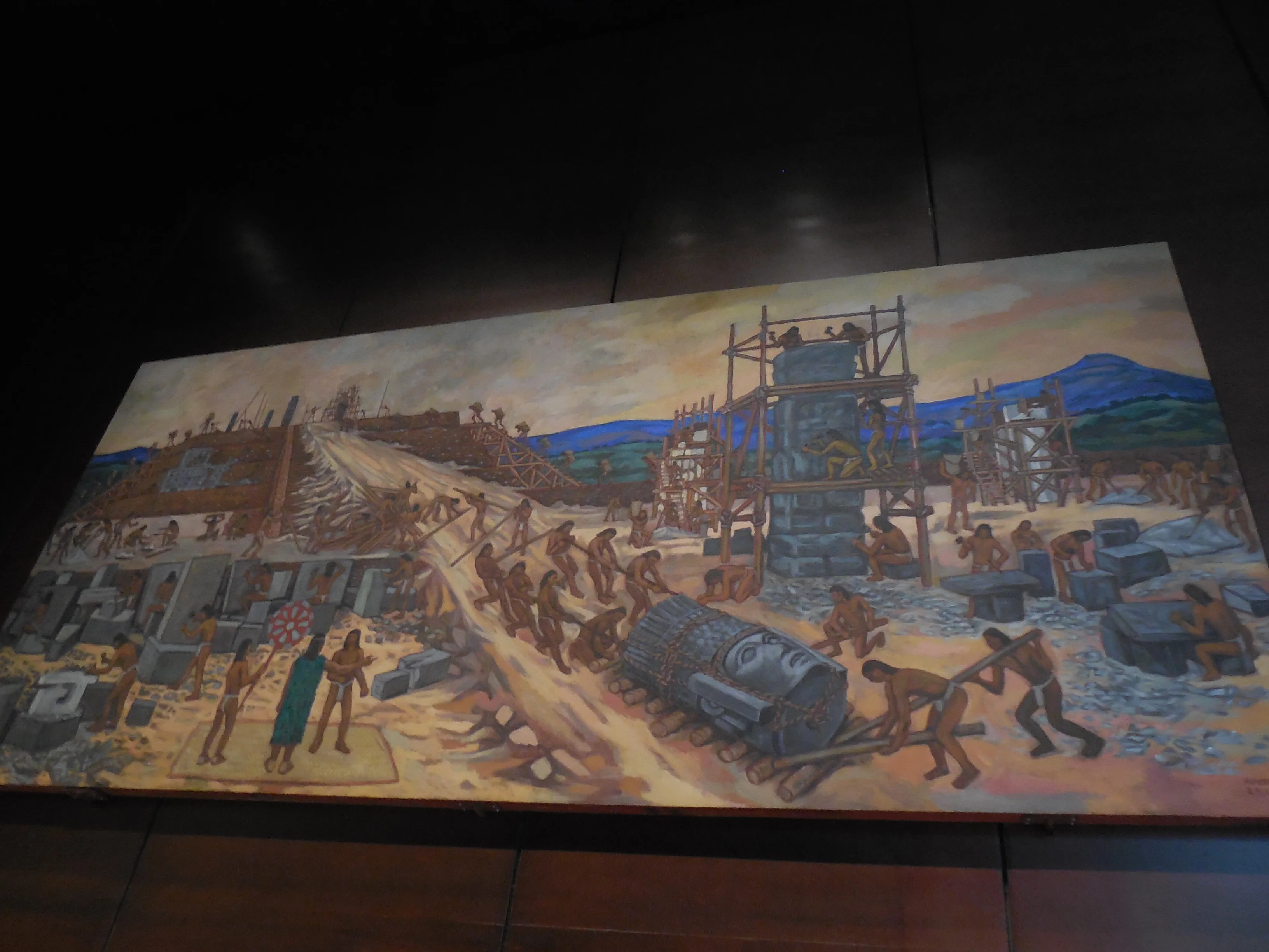 Construction des Atlantes